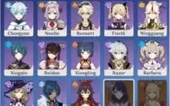 ContaGenshinImpactAR55|5/5*+4*|2 armas5*|XIAOC1+AYAKA