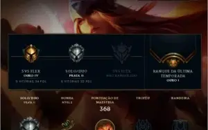 Conta League of Legends