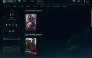 Conta League of Legends