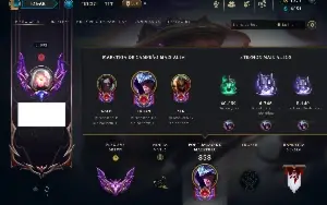 Conta De Lol MESTRE + 737 Skins + Várias Skins Prestígio