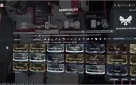 Warframe com 3900 de platina espaço pra 40 wf e 200 armas PC