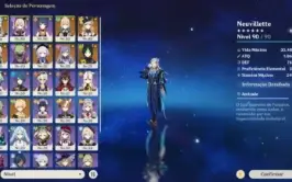 ✨Ar52 - Navia + Bis + Neuvillette / 10T5⭐ - Banner Garantido