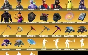 Conta Rara Fortnite c/ Galaxy, Ikonic, Season 2 e etc