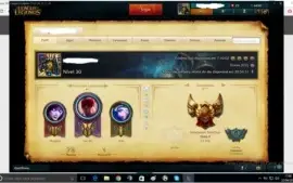 Conta Gold 5 com bom mmr