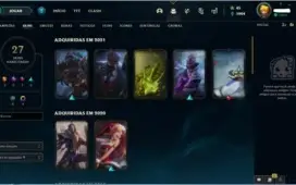 Conta LOL Diamante 1 , 27 skins , 94 campeões
