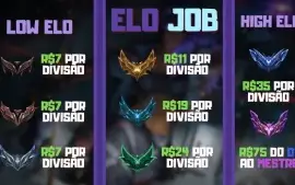 Elo Job & Duo Boost | Mais Barato Da Dfgames | Lol