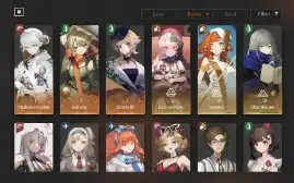 Reverse 1999 - Lvl 50 - Com 9 6* - End Game Account