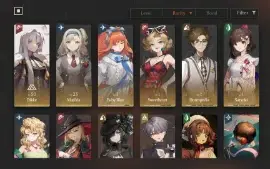 Reverse 1999 - Lvl 50 - Com 9 6* - End Game Account