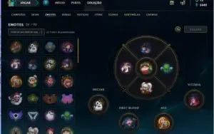 Conta de LOL, todos campeões habilitados, mais de 300 skins