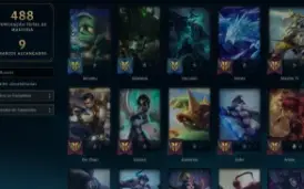 Conta League of Legends Full Acesso - 126 Champs e 70 Skins