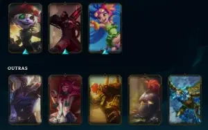 Conta League of Legends Full Acesso - 126 Champs e 70 Skins