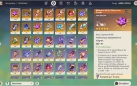 Kequing qiqi 2 armas 5 varias top 4 ar40