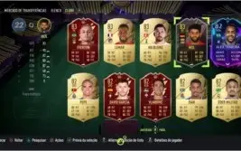 Conta de FIFA 22, 2 milhões só em jogadores.