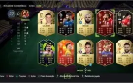 Conta de FIFA 22, 2 milhões só em jogadores.