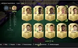 Conta de FIFA 22, 2 milhões só em jogadores.