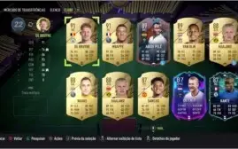 Conta de FIFA 22, 2 milhões só em jogadores.