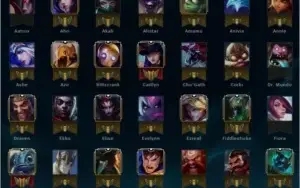 Vendo Conta League Of Legends - Platina 4 - 42 Skins