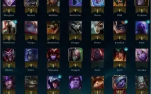 Vendo Conta League Of Legends - Platina 4 - 42 Skins