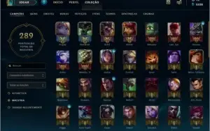 Conta de League of legends BR