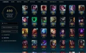 Conta League of Legends ex diamante