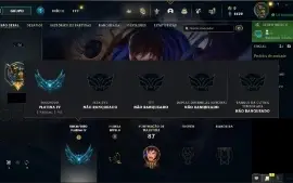 Conta lol platina smurf