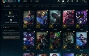 CONTA SMURF PLATINA COM BOOST DE ELO