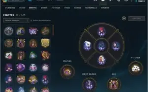 CONTA  DIAMANTE 4 COM TODOS OS CHAMPS