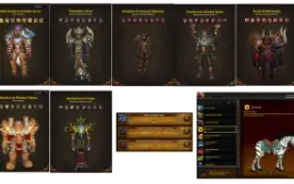 CM MoP, Wod e  LEgion Mage Tower - All classes + mounts