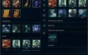 Conta Unranked 51 Skins (3995 Essências Laranja)