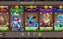 Centro de vila 17 quase Full 57 Skins e 9 paisagens
