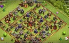 Conta de Clash of Clans com CV nível 10 upada 90%