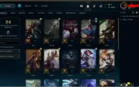 Conta lol mestre, level 38, mmr muito bom