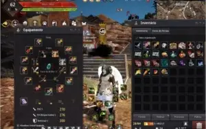 Conta Black Desert SA, Arqueiro/Mago 62, 576 GS 276 PA,300DP