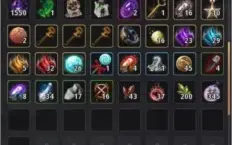 Conta Black Desert SA, Arqueiro/Mago 62, 576 GS 276 PA,300DP