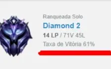 CONTA SMURF D2 61% WR NO PRECINHO