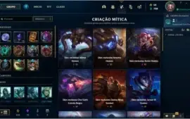 conta diamante 4 lol