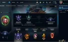 conta diamante 4 lol