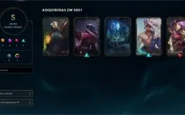 Conta LOL (DIAMANTE 1/MESTRE)
