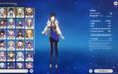 Conta Genshin Ar55 Com Nahida, Yelan, Ganyu, Itto E Mais