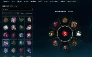 Conta LOL level 863 mmr  gold 4