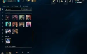 Conta LOL level 863 mmr  gold 4