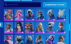 CONTA FORTNITE + 100 SKINS