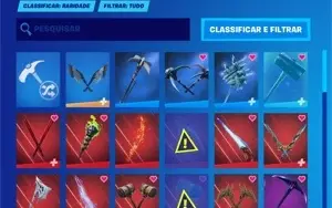 CONTA FORTNITE + 100 SKINS