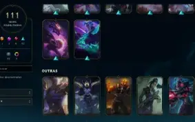 CONTA LOL - LVL 175 - 145 Champions -111 Skins - FULL ACESSO