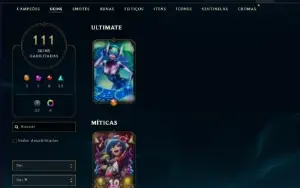 CONTA LOL - LVL 175 - 145 Champions -111 Skins - FULL ACESSO