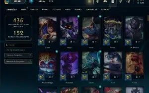 CONTA LOL - LVL 175 - 145 Champions -111 Skins - FULL ACESSO