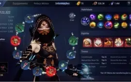 Conta Mir4 LVL 84 7 Pet Epico 122K Power