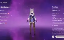 Conta Genshin Impact Ayaka + 2Bis + Shenhe + Bis + Kokomi +