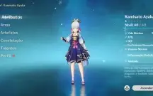 Conta Genshin Impact Ayaka + 2Bis + Shenhe + Bis + Kokomi +