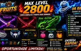 Level 2800 🔥 ⚔️ Tushita + Yama + Soul Guitar 🦈 V4 + B005